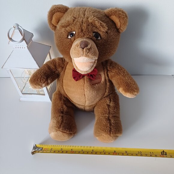 Vintage Collectible Triaminic Parkdale Novelty Plush Teddy Bear Mascot Toy 14'' - Picture 8 of 11